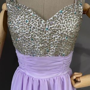 Custom Beaded Formal Dress